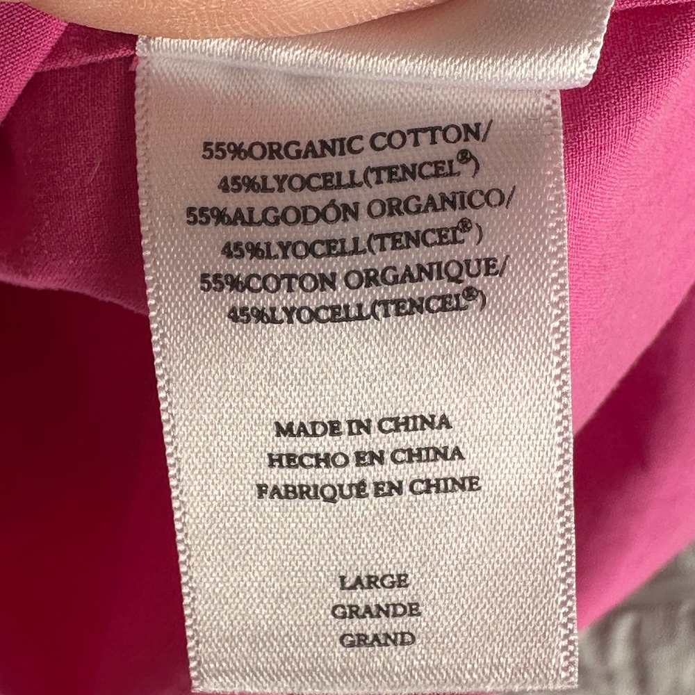 Rails Arlo Button Down in Azalea Women's Size Lar… - image 6